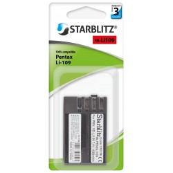 Rechargeable Lithium-ion Battery to replace Pentax LI-109